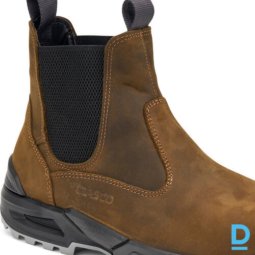 Darba Puszābaki Ādas QUARTZ Giasco S3S FO CI SC SR PU Extreme Lightness Antitorsion Midsole Flexible Metal Free Brown ITALY Drošības Darba Apavi Specapavi Aizsargapavi