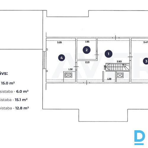 Ģimenēm ideāla atrašanās vieta – tikai 500 metri līdz Ādažu vidusskolai! Pārdoda