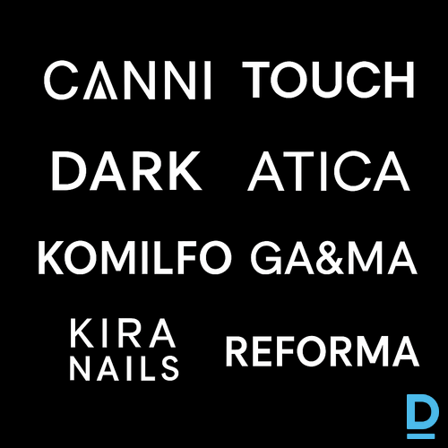 Pārdod GA&MA,Dark un CANNI Gēla nagu lakas