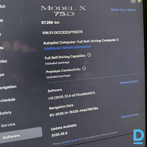 Pārdod Tesla Model X 75D, 2018 Pārdod Tesla Model X 75D, 2018