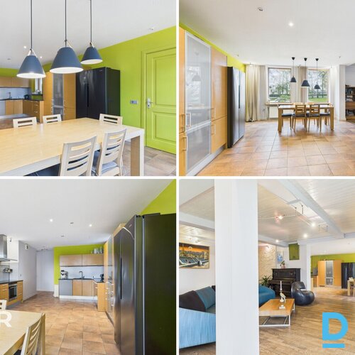 Pamatīga divstāvu savrupmāja ar pagrabstāvu un plašu zemes gabalu lieliskā Sigul