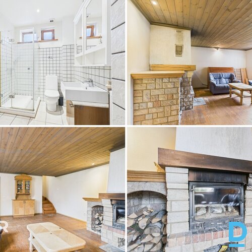 Pamatīga divstāvu savrupmāja ar pagrabstāvu un plašu zemes gabalu lieliskā Sigul