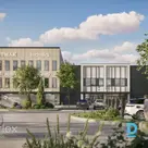 From July 1, 2024, new class A office spaces will be available in Dreiliņi, combining office, shop and warehouse space in one building