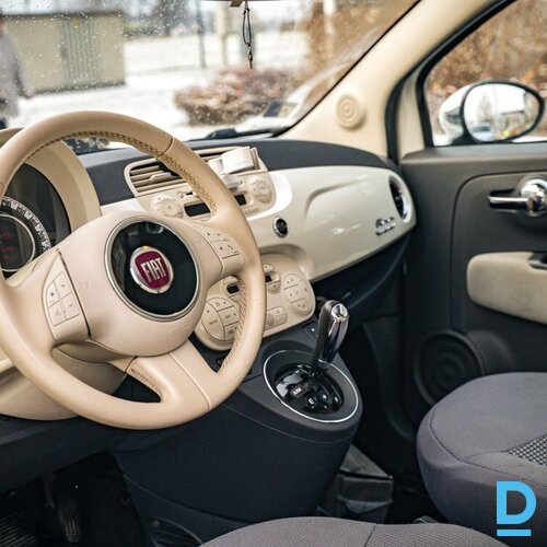 Pārdod Fiat 500 1.2i, automāts, 2014 Pārdod Fiat 500 1.2i, automāts, 2014