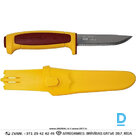 Нож с ножнами, нержавеющая сталь 110 г, BASIC 546 MORAKNIV, желтая вишня, Швеция, ручные инструменты