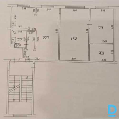 Pārdod dzīvokli Rīga Iļģuciems Skujenes 9
