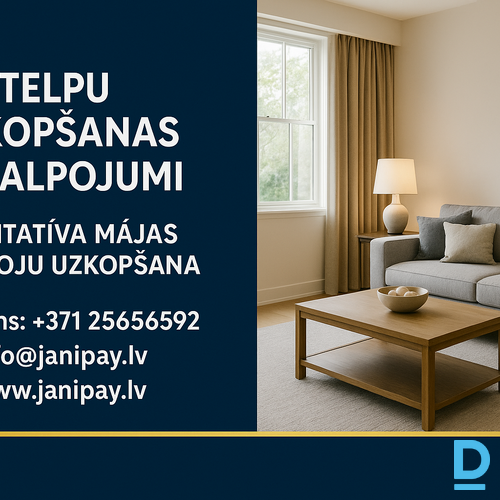 Piedāvā Telpu uzkopšana Piedāvā Telpu uzkopšana