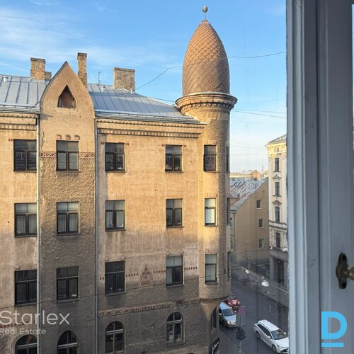 Divistabu dzīvoklis aktīvajā Centrā