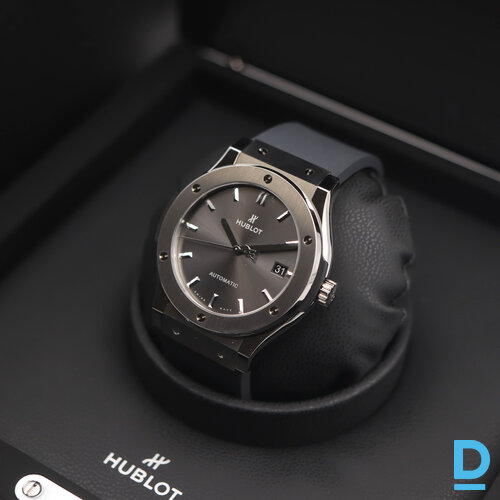 Pārdod Hublot Classic Fusion 45 Racing Grey Titanium