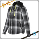 Рабочие фланелевые рубашки NINE WORTHS GRAF с утеплителем, множеством карманов, усилением локтей и плеч, черные и серые, Франция. Спецодежда, защитная одежда.