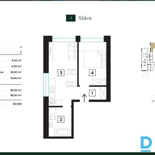 Pārdod dzīvokli Rīgas iela 14 Pārdod dzīvokli Rīgas iela 14