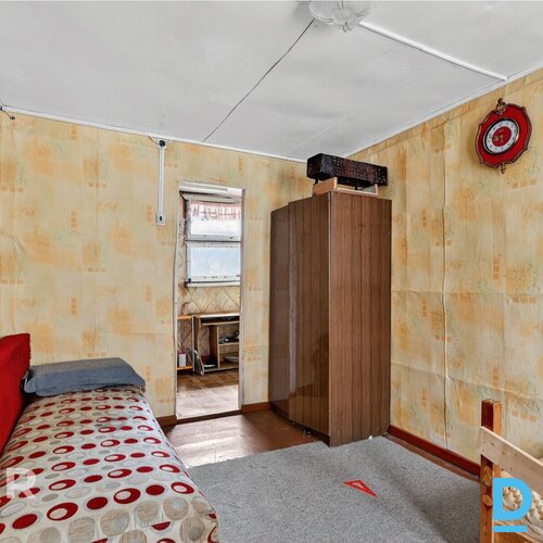 Pārdošanā koka karkasa dārza mājiņa ar 620 m² zemes gabalu Ogrē.Īpašumam ir izve