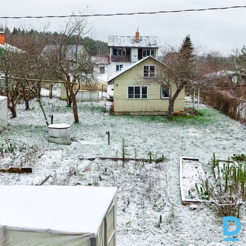 Pārdošanā koka karkasa dārza mājiņa ar 620 m² zemes gabalu Ogrē.Īpašumam ir izve