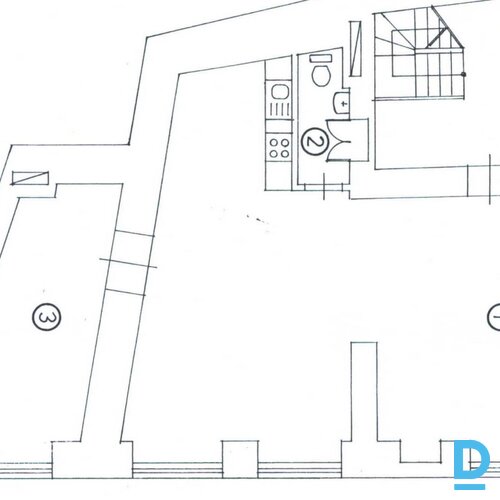 Biroja telpas Vecrīgā pie T/C "Galerija Centrs"