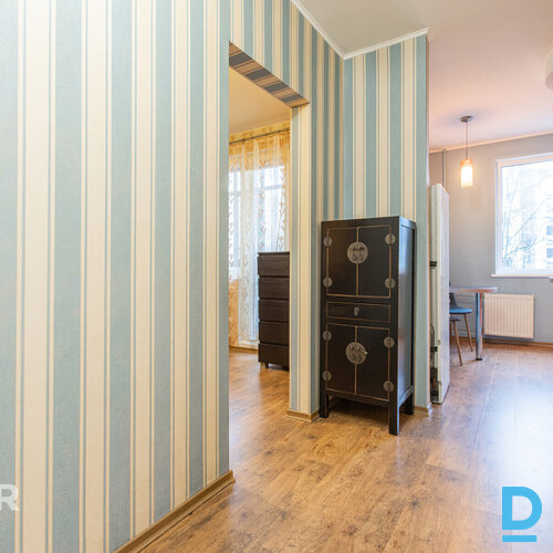 Izīrē gaišu un mājīgu 1 istabas dzīvokli Dzeņu ielā 3, Rīgā. Dzīvoklis atrodas 6