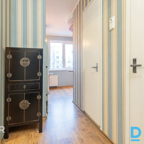 Izīrē gaišu un mājīgu 1 istabas dzīvokli Dzeņu ielā 3, Rīgā. Dzīvoklis atrodas 6