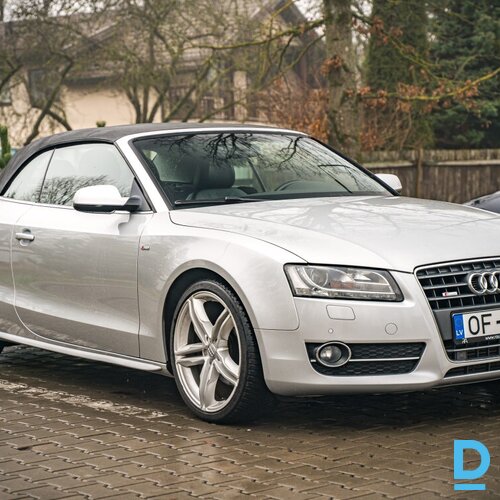 Pārdod Audi A5 2.0i, S-line, Cabrio, 2009