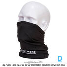 PORTWEST CS25 Darba Balaklavas Antimikrobiāla Plāna Elastīga 4 Ways Stretch Elastane Fabric Black IRELAND Drošības Darba Apģērbs Aksesuārs