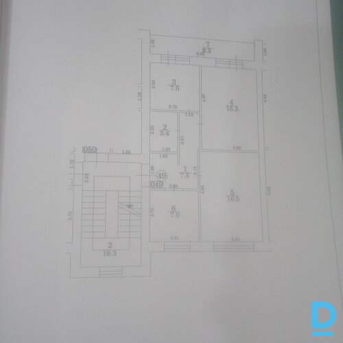 Pārdod dzīvokli Bērzu iela 7, 63m², 3 ist.