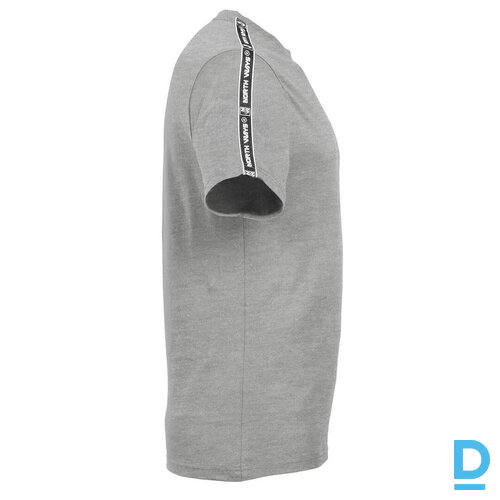 LUKA Nine Worths T Krekls 100 Cotton 160 gm2 Oeko Tex Standart Designed in France Grey Drošības Darba Apģērbi Specapģērbi Aizsargapģērbi