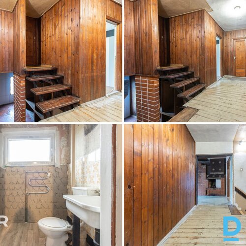 Pārdošanā divstāvu privātmāja ar 1200 m² zemes gabalu pie Lielā Baltezera.Māja c