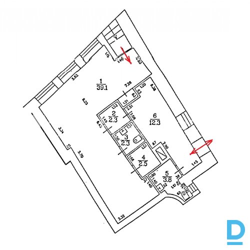 Pārdod komerctelpas Rīgā