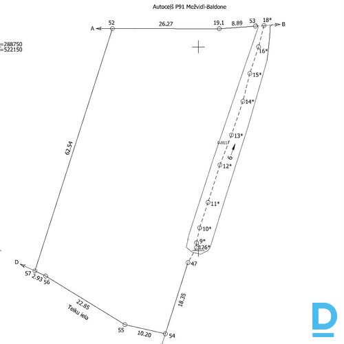 Pārdod zemi Teiku iela 26