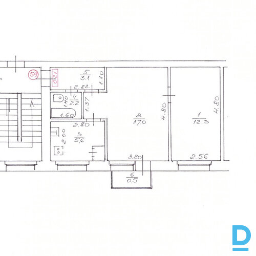 Pārdod dzīvokli Blaumaņa iela 10