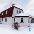 Pārdošanā divstāvu privātmāja ar palīgēku un 1200 m² zemes gabalu Limbažos.Ēka i