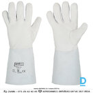 BIHAR GOODJOB Darba Cimdi Metinātājiem Balti Gludi Mīksti Ādas Cietu Aproci White GERMANY Darba Apģērbi Aksesuāri