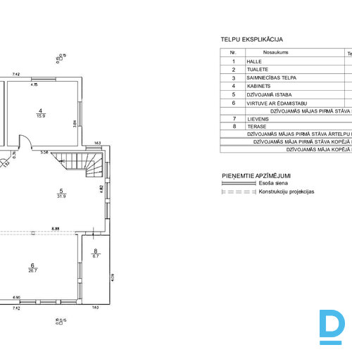 Pārdod māju Elenburgas iela 15