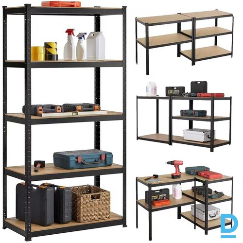 PLAUKTS. Metāla plauktu konstrukcija 180*90*40