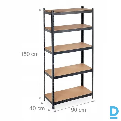PLAUKTS. Metāla plauktu konstrukcija 180*90*40