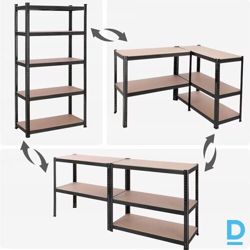 PLAUKTS. Metāla plauktu konstrukcija 180*90*40