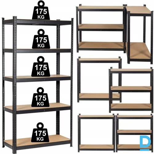 PLAUKTS. Metāla plauktu konstrukcija 180*90*40