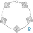 Продают Van Cleef & Arpels Vintage Alhambra bracelet, 5 motifs