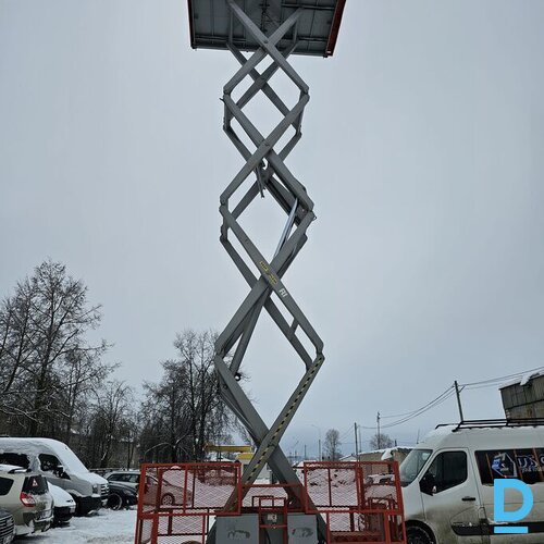 Piedāvājam nomā Skyjack SJ 8841 E elektrisko šķērveida pacēlāju