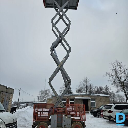 Piedāvājam nomā Skyjack SJ 8841 E elektrisko šķērveida pacēlāju