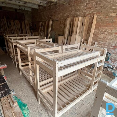 Pārdod Divstāvu gultas pēc pasūtījuma