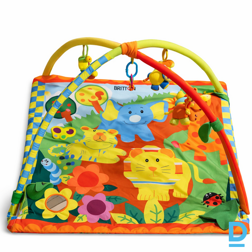 ? Bērnu aktivitāšu paklājs ar rotaļlietām (BRITTON)