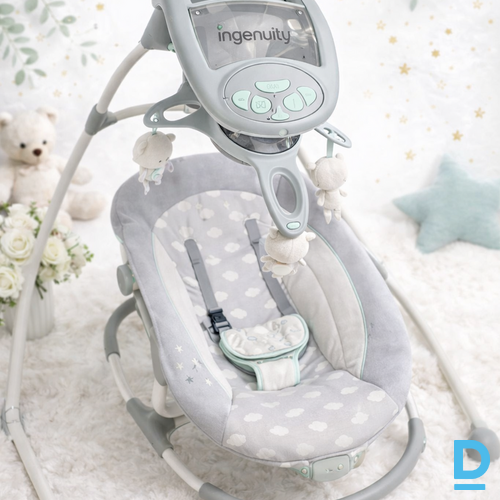 ✨ Ingenuity elektriskais bērnu šūpuļkrēsls – premium komforts mazulim un mierīgs laiks vecākiem ✨
