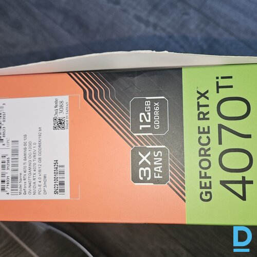 Pārdod Video karte Gigabyte 4070ti gaming oc