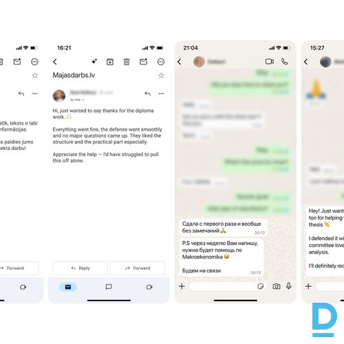 Piedāvā Kursa darbi