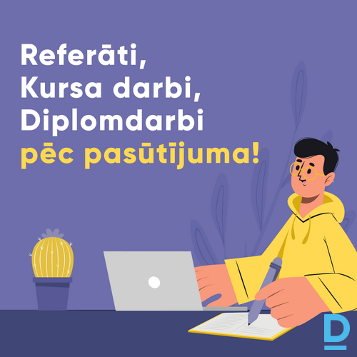 Piedāvā Kursa darbi