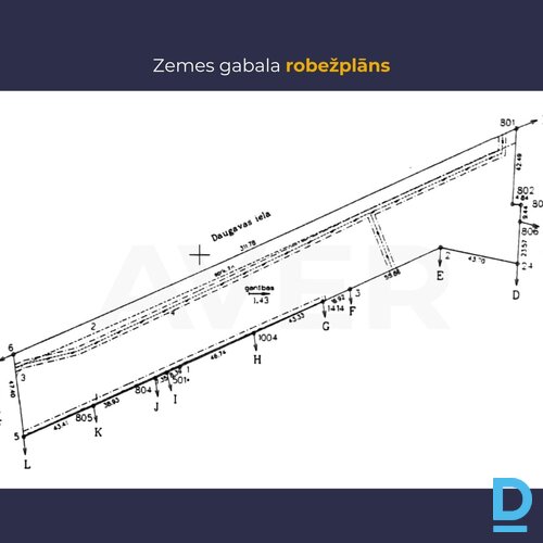 Pārdošanā investīciju objekts Mārupē - 1.43ha zeme savrupmāju apbūves teritorijā