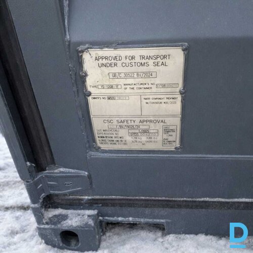 10 pēdu HC jūras konteiners 