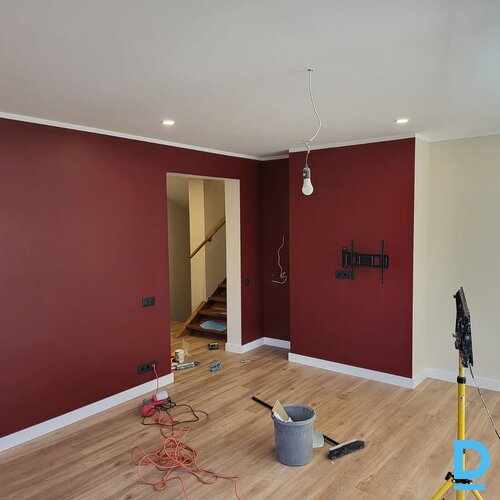 Darbi ar reģipsi, dzivokļu māju remonts