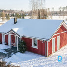 Продаётся качественный блочный дом Bauroc с деревянным фасадом – в посёлке «Руки