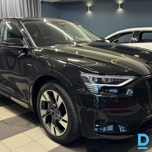 Pārdod Audi Etron 55 Sportback Black Edition, 2020