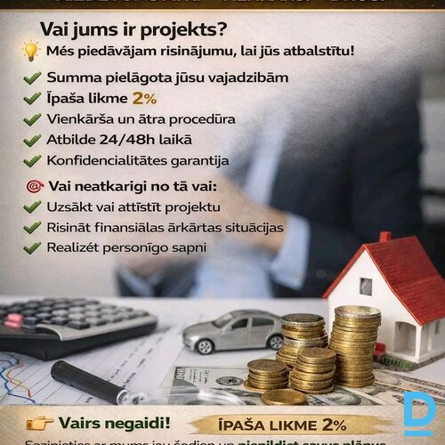 Piedāvā Ātrie kredīti